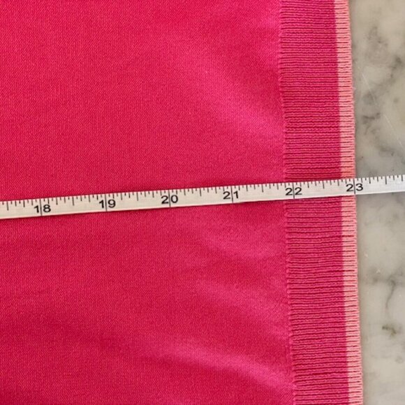 TALBOTS Charming Cardigan Bi Color Pink 3/4 Sleeve Sweater - Picture 16 of 16